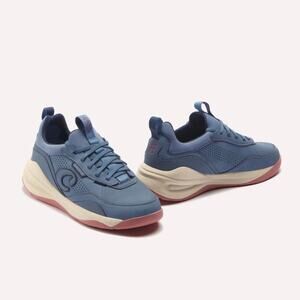 Clove Unisex Strada Eventide Blue Tan Redwood Nursing Sneakers Size W 11.5 M 10